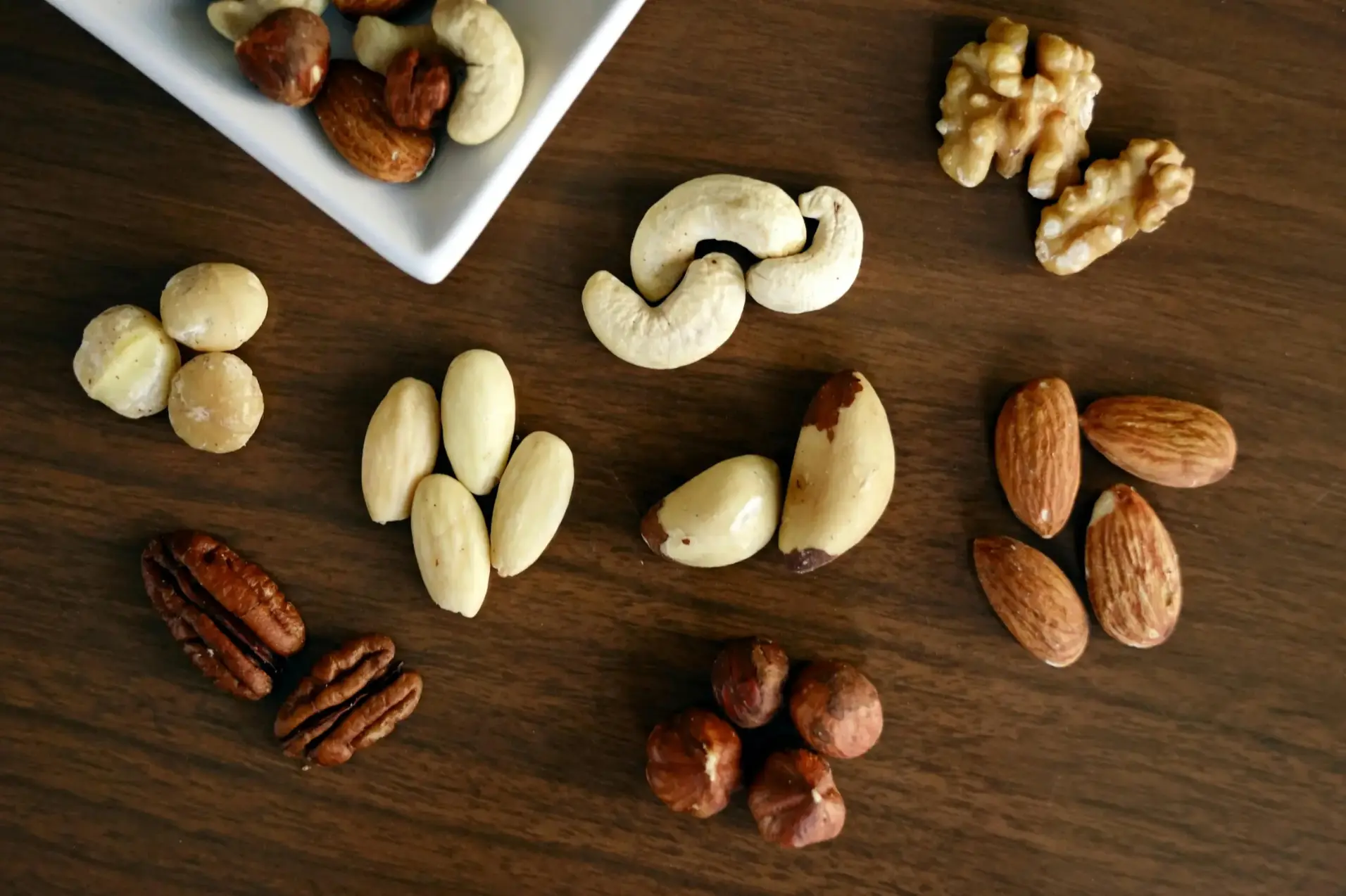 Almonds and nuts